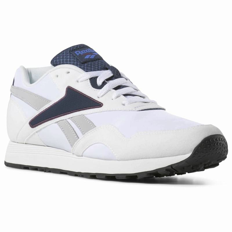 Reebok Rapide Tenisky Panske - Biele/Námornícka Modrá/Siva DZ5814HF